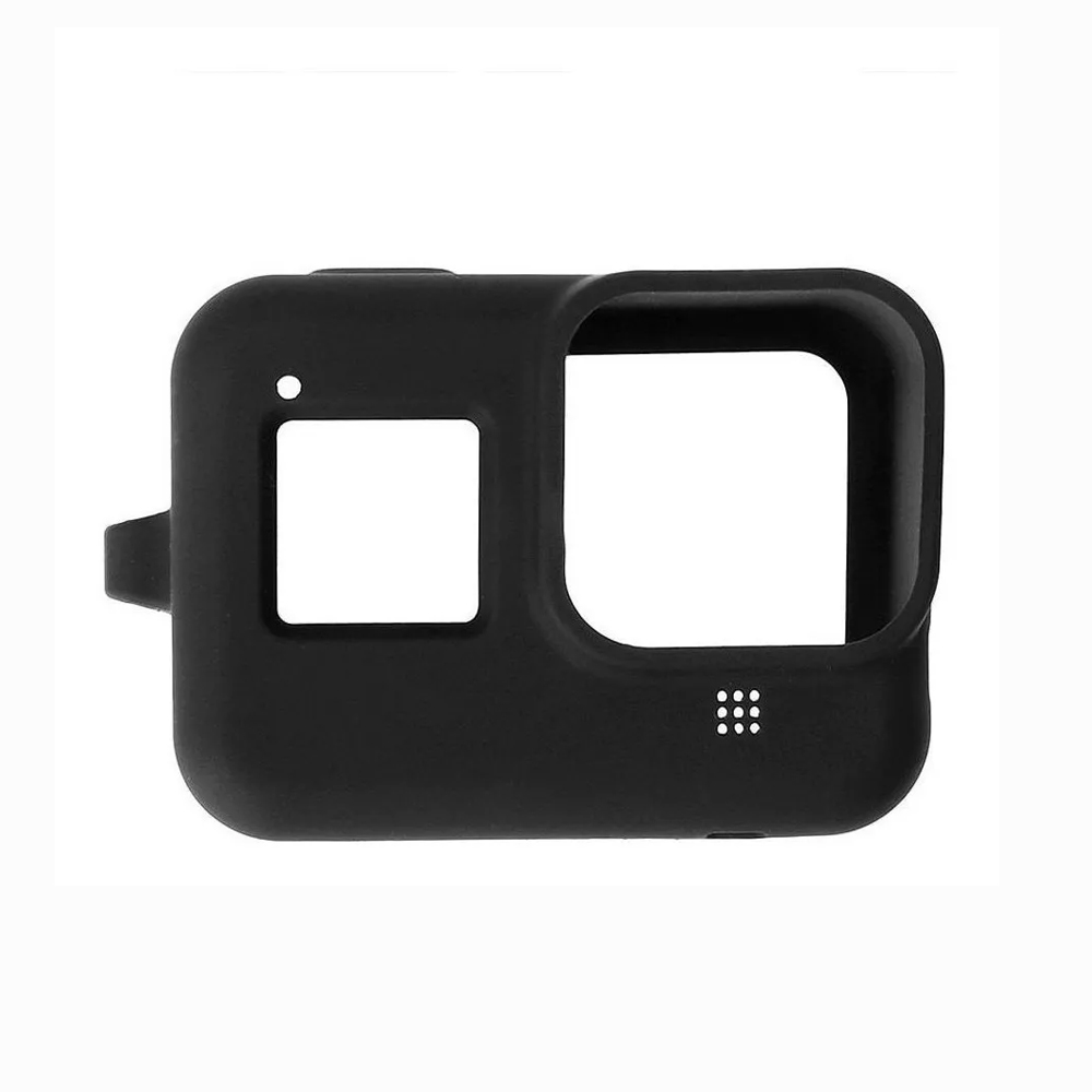 Capa de Silicone + Alça para HERO 8 Black