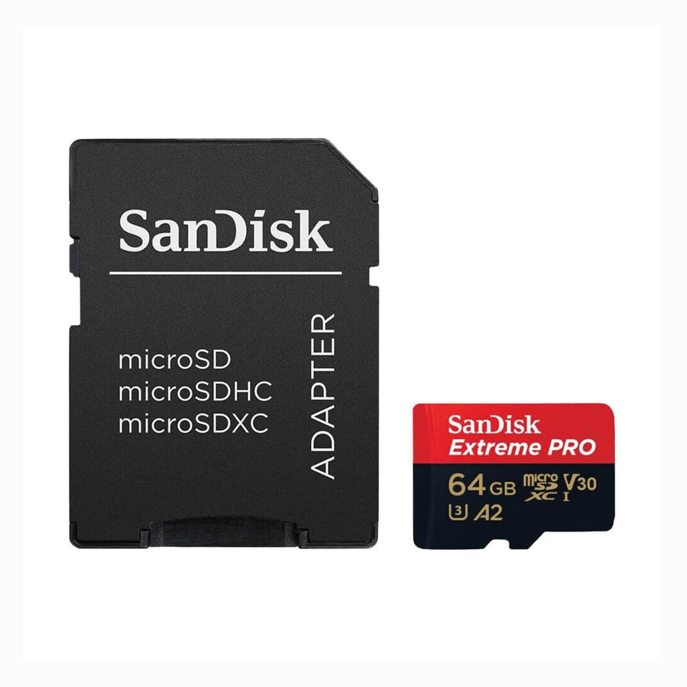 Cartão de Memória SanDisk 64GB Extreme Pro