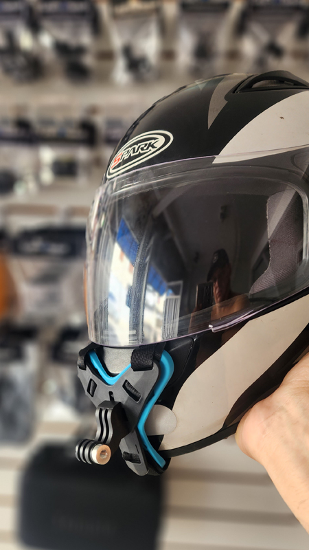 Suporte Frontal para Capacete