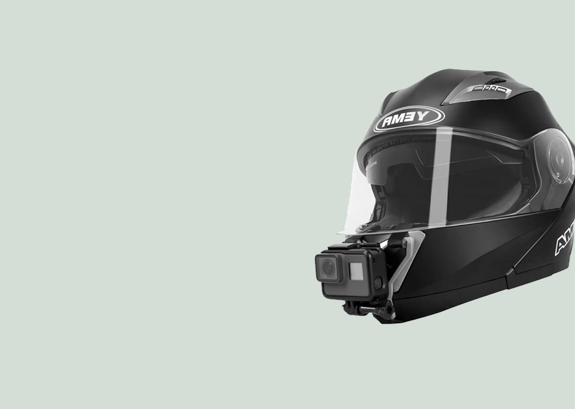 Suporte Frontal para Capacete